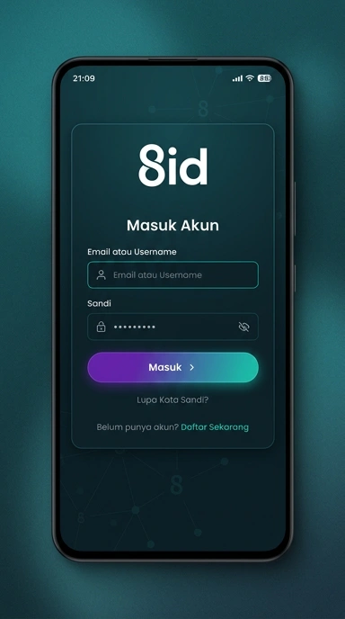 Cara Masuk Akun 8id untuk Pengguna Android