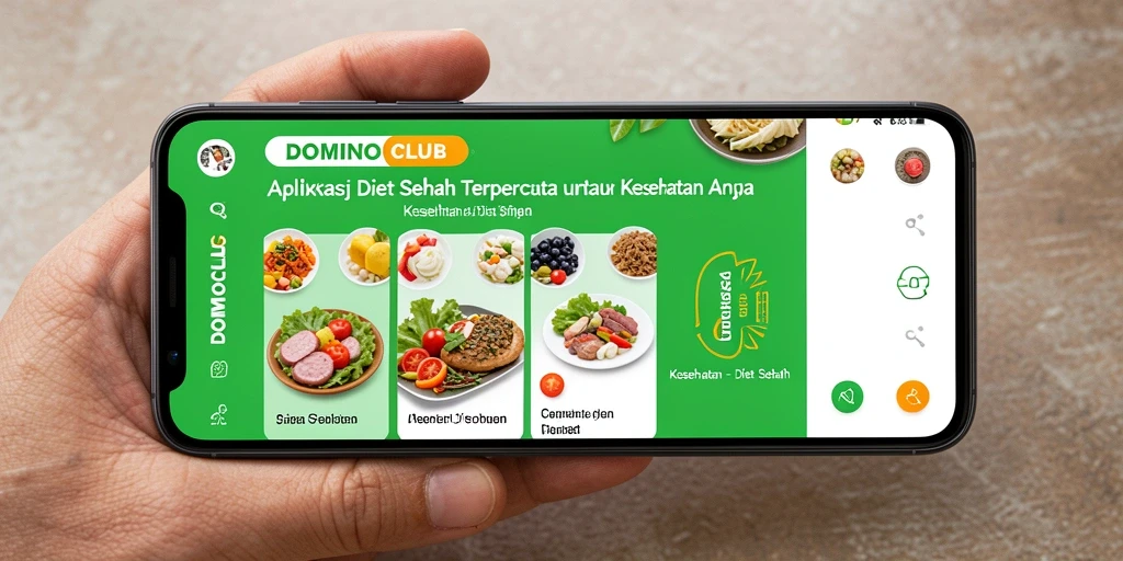 Tampilan antarmuka aplikasi DOMINOCLUB yang intuitif dan menarik.