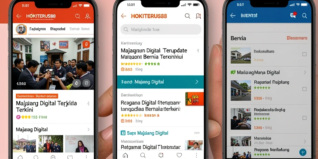 Tampilan antarmuka aplikasi HOKITERUS88 yang menarik dan informatif.