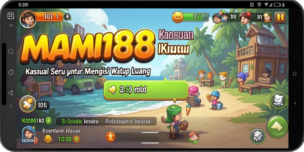 Screenshot MAMI188 menampilkan gameplay yang seru dan interaktif.