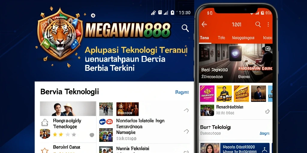 Antarmuka MEGAWIN888 yang modern dan fungsional.